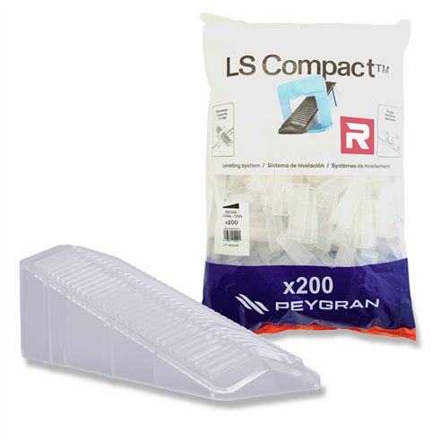 Cuñas transparentes Peygran LS Compact de cuña ancha