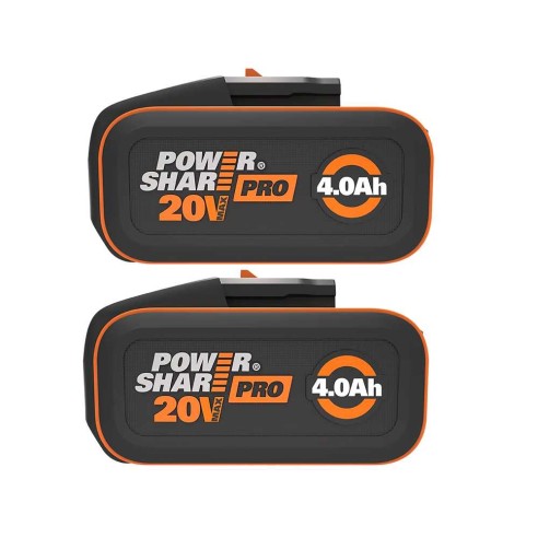 Baterías WORX PowerShare Pro 20V 4,0 Ah para sistema PowerShare